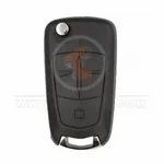 opel astra 2004 2010 flip key remote shell 3 buttons front 34185