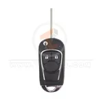 original opel chevrolet modified flip key remote shell 2buttons 34844 key