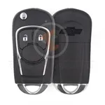 original opel chevrolet modified flip key remote shell 2buttons 34844 main
