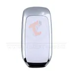 renault flip key remote shell 2buttons with white back cover aftermarket 34974 back