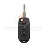 renault flip key remote shell 2buttons with white back cover aftermarket 34974 key