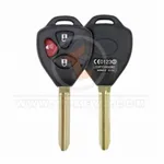 toyota 2010 2016 head key remote shell 3 buttons main 25196