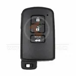 Toyota Auris Camry Corolla 2011 2020 Smart Key Remote Shell 3 Buttons Small Trunk Aftermarket front 33966