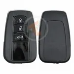 Toyota Camry 2016 2020 Smart Key Remote Shell 3 Buttons Aftermarket front 32991