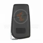 Toyota Corolla 2016 2020 Flip Key Remote Shell 2 Buttons Aftermarket back 33390