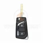 Toyota Corolla 2016 2020 Flip Key Remote Shell 2 Buttons Aftermarket key 33390