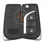 Toyota Corolla 2016 2020 Flip Key Remote Shell 2 Buttons Aftermarket main 33390