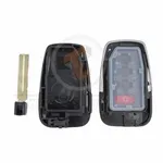 toyota 2017 2020 smart key remote shell 4 buttons big trunk details 33967
