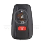 toyota smart key remote shell 3+1 buttons suv trunk with matt painted aftermarket front 34990