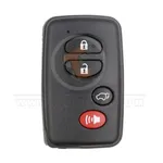 toyota smart key remote shell 4buttons suv trunk aftermarket front 34995