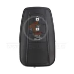 toyota smart key shell 3buttons suv trunk with matt painted aftermarket front 34981