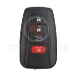 toyota smart key shell 4buttons suv trunk with matt painted aftermarket front 34982