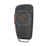 new audi a6 series 2005 flip key remote shell 4 buttons back