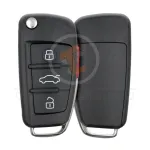 new audi a6 series 2005 flip key remote shell 4 buttons main