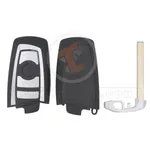 bmw f series smart key shell 3+1 buttons aftermarket component 34840