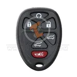 buick chevrolet gmc 2006 2015 remote key shell 6 buttons aftermarket front