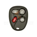 chevrolet gmc medal remote key shell 4 buttons without battery holder front
