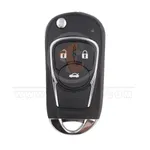 chevrolet modified flip key remote shell 3buttons Aftermarket front 34845