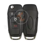 ford fusion 4 buttons flip key remote shell aftermarket main 34527