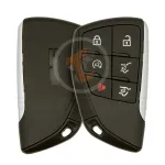 gmc 2021 2024 smart key remote shell 6 buttons aftermarket brand
