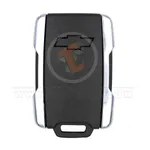 gmc chevrolet 2017 2021 square chrome remote key shell 4 buttons aftermarket back 33754