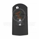 mazda 2 3 5 m6 2008 2015 flip key remote shell 2 buttons front 34186