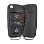 keydiy kd flip key remote 3 buttons for audi type b02 main