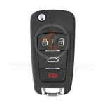 keydiy kd flip key remote chevrolet type nb18 4 buttons universal pcf front1
