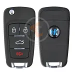 keydiy kd flip key remote chevrolet type nb18 4 buttons universal pcf main