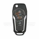 keydiy kd smart flip key remote 3 buttons ford type zb12 front 33654