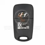 hyundai I10 2012 flip remote key oem back