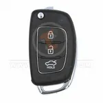hyundai Accent 2017 2018 flip remote key oem front