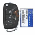 hyundai Accent 2017 2018 flip remote key oem with part number