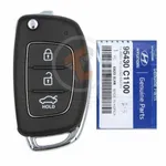 hyundai Sonata 2015 2016 2017 flip remote key oem with part number