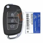hyundai Elantra 2016 2017 2018 flip remote key oem with part number