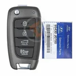 hyundai Accent 2018 2019 2020 2021 flip remote key oem with part number