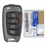 hyundai Sonata 2019 2020 2021 2022 flip remote key oem with part number