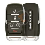 original ram 1500 2025 smart remote key 5 buttons 68523814aa