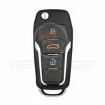 flip key remote 4 buttons front