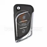 xhorse wired flip key remote front
