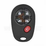 xhorse normal key remote 5 buttons without chip front