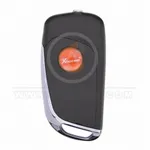 universal wireless flip key remote 3 buttons back