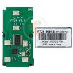 lonsdor ft24 5691B smart key remote board 6buttons 314.35mhz for toyota sienna 35516 detail