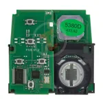 lonsdor ft25 5380d smart key remote board 5buttons 433.92 4d chip for toyota alphard 35517 main