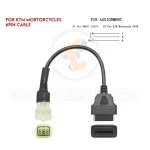 TL40369 mptorcycle diagnostic connector adapter obd2 cable 1