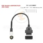 TL40369 mptorcycle diagnostic connector adapter obd2 cable 4