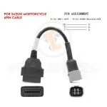 TL40369 mptorcycle diagnostic connector adapter obd2 cable 6