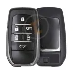 toyota 2016 2022 smart key remote shell 6b mvp trunk aftermarket image 1