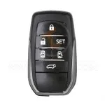 toyota 2016 2022 smart key remote shell 6b mvp trunk aftermarket image 2