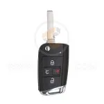volkswagen golf mqb 2015 flip remote key shell 4buttons aftermarket TL40246 4